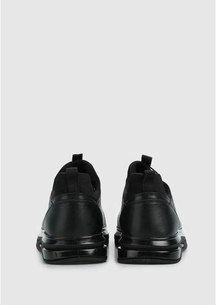 Siyah Deri Erkek Ayakkabı fırsatları