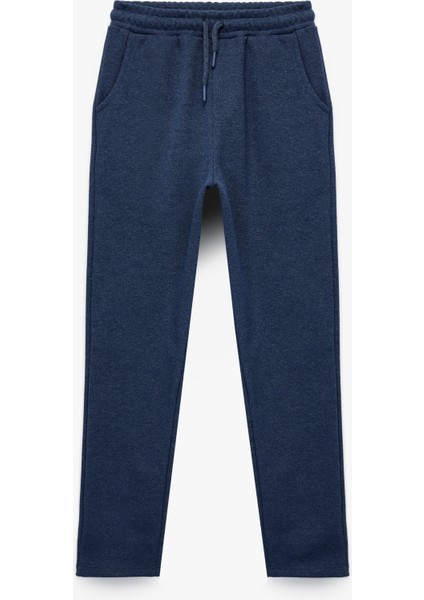 Cepli Beli Bağcıklı Basic Eşofman Altı