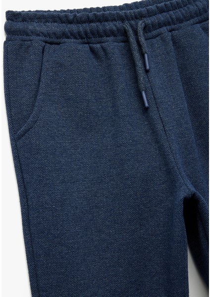 Cepli Beli Bağcıklı Basic Eşofman Altı modelleri