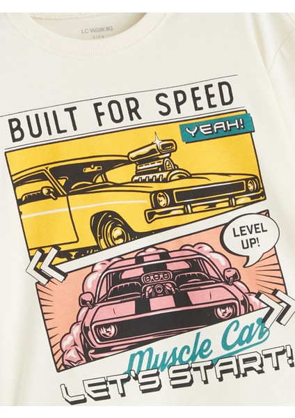 Yeni Sezon Bisiklet Yaka Baskılı Erkek Çocuk Tişört fiyatları