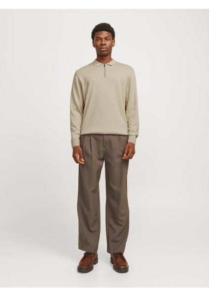 Jjeemıl Knıt Polo Half Zıp Ls Noos fiyatları