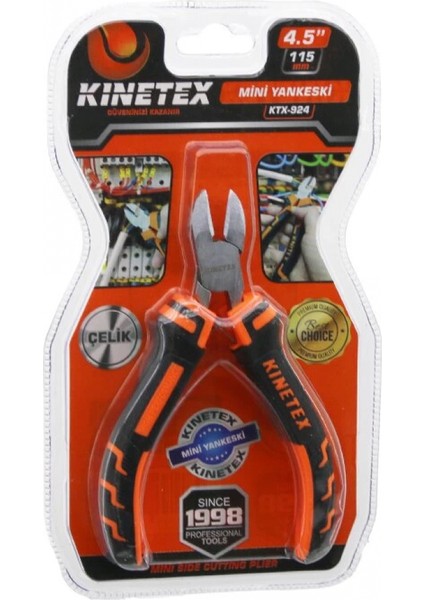 Vakumlu Mini - 4.5 Inç - 115MM Çelik Yankeski Yaylı KTX-924 (4887)