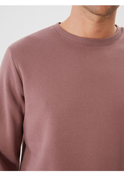 Yeni Sezon Bisiklet Yaka Erkek Sweatshirt modelleri