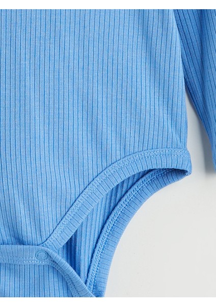 Yeni Sezon Bisiklet Yaka Kız Bebek Çıtçıtlı Body fırsatları