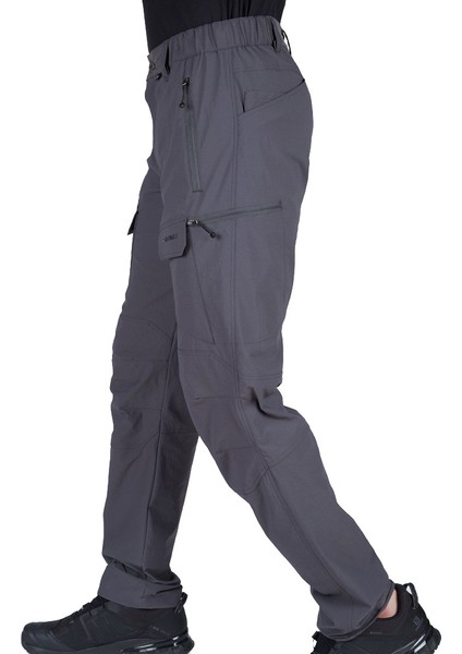 Taktikal Outdoor Pantolon - Su Kaydırıcı Kumaş - Kargo Cepli - Innox - Antrasit fiyatları