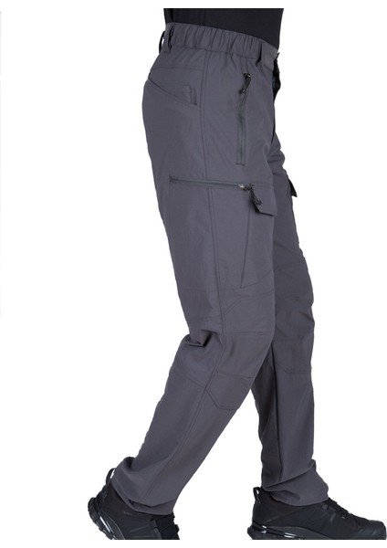 Taktikal Outdoor Pantolon - Su Kaydırıcı Kumaş - Kargo Cepli - Innox - Antrasit modelleri