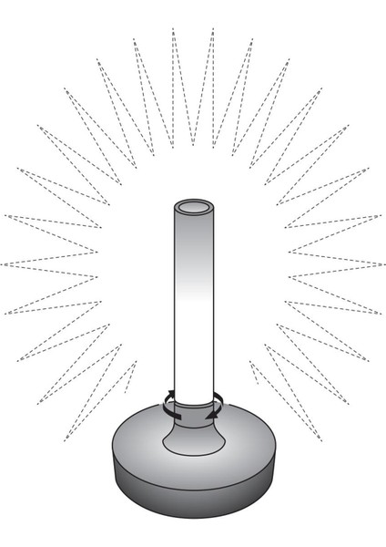 Wo Biarritz Beyaz Masa Lambası