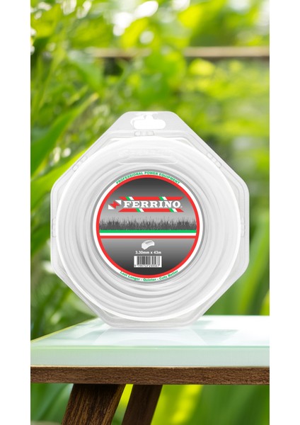 6 Köşe Beyaz 3.30 mm Motorlu Tırpan Misinası (4 Adet) modelleri