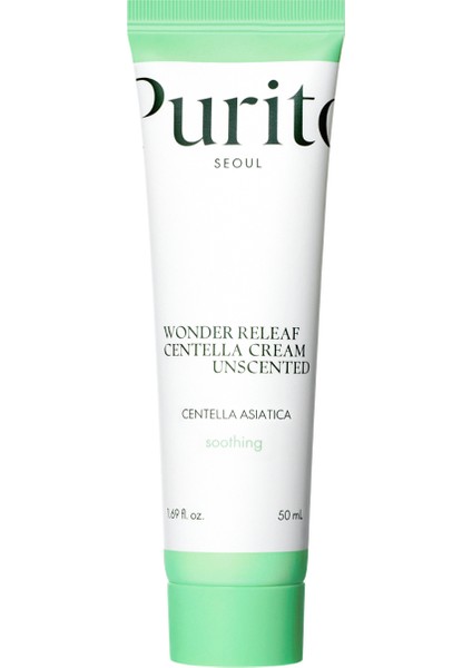 Wonder Releaf Centella Cream Unscented Nem ve Hidrasyon Yükselten Kızarıklık Önleyici Centella ve Peptit Kremi 50 ml