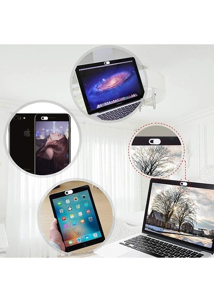 Ally 3 Adet Webcam Cover Notebook ve Telefon Kamera Kapatıcı GIZLEYICI-(1903) fırsatları