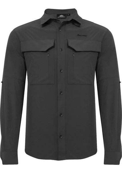 Natriks Uzun Kollu Erkek Gömlek Antrasit (600702)