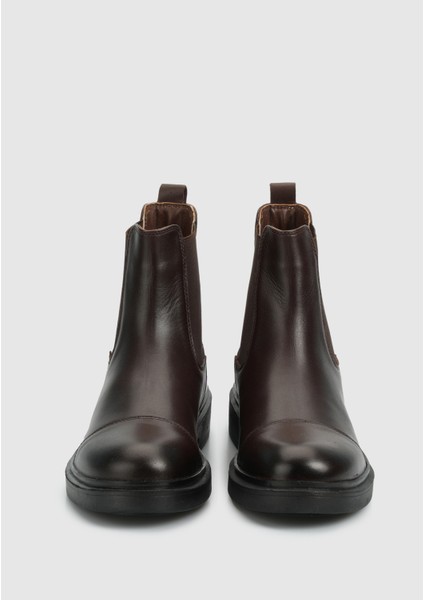 Kahve Deri Erkek Bot modelleri