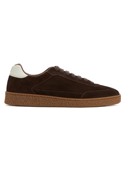 Koyu Kahverengi Erkek Süet Sneaker