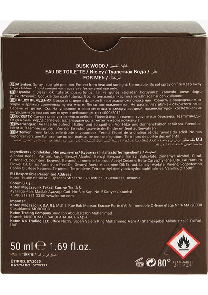 Parfüm Dusk Wood 50 ml modelleri