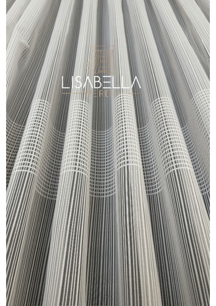 Modernia Beyaz Tül (1x3 Pile Dikişli) Şehrin Şıklığının Geometrik Yansıması fırsatları