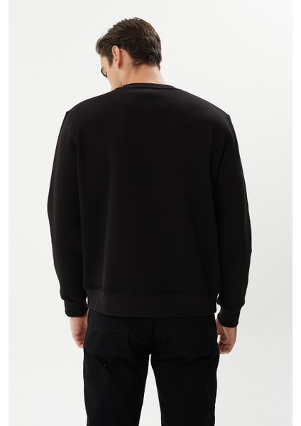 Esw 2742 Baskılı Bisiklet Yaka Erkek Sweat fırsatları