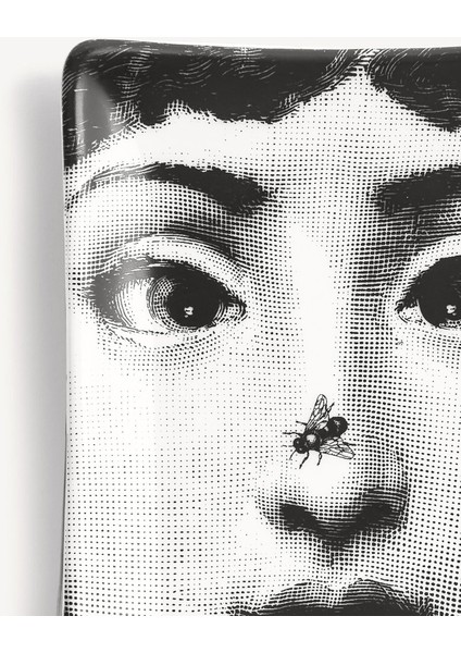 N 363 Siyah Beyaz Porselen Kül Tablası fırsatları