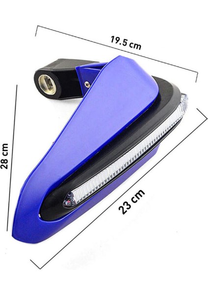 Motosiklet LED Sinyalli Elcik Koruma Mavi – Dayanıklı, Şık ve Güvenli Tasarım fırsatları