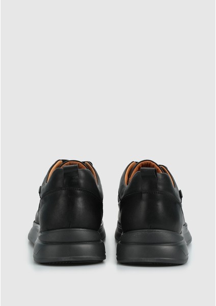 Siyah Deri Erkek Ayakkabı fırsatları