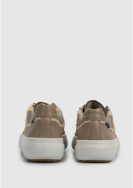 Bej Deri Kadın Outdoor Ayakkabı fırsatları