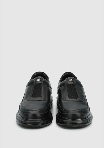 Siyah Deri Erkek Sneaker modelleri