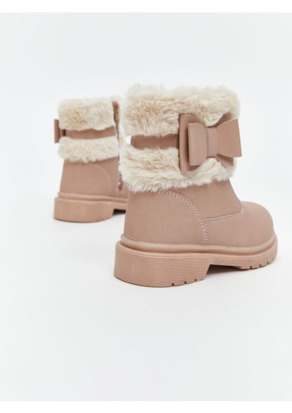 Yeni Sezon Süet Görünümlü Kız Bebek Bot indirimleri