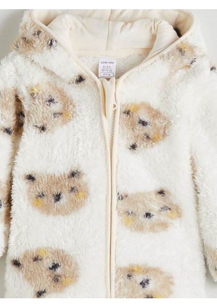 Yeni Sezon Kapüşonlu Pelüş Erkek Bebek Hırka ve Pantolon modelleri