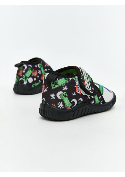 Yeni Sezon Minecraft Baskılı Erkek Çocuk Panduf indirimleri