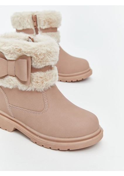 Yeni Sezon Süet Görünümlü Kız Bebek Bot modelleri