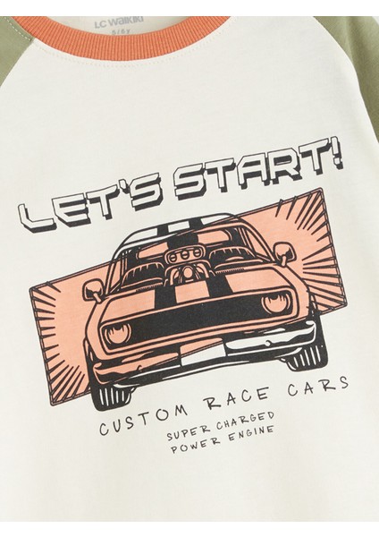 Yeni Sezon Bisiklet Yaka Baskılı Erkek Çocuk Tişört fiyatları