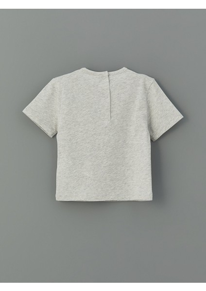 Yeni Sezon Bisiklet Yaka Baskılı Erkek Bebek Tişört 2'li fırsatları