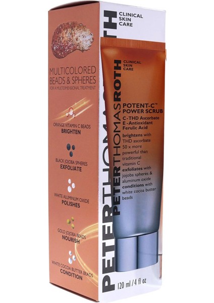 Potent C Power Scrub Parlaklık Veren & Aydınlatıcı Yüz Peelingi 120 ml fiyatları