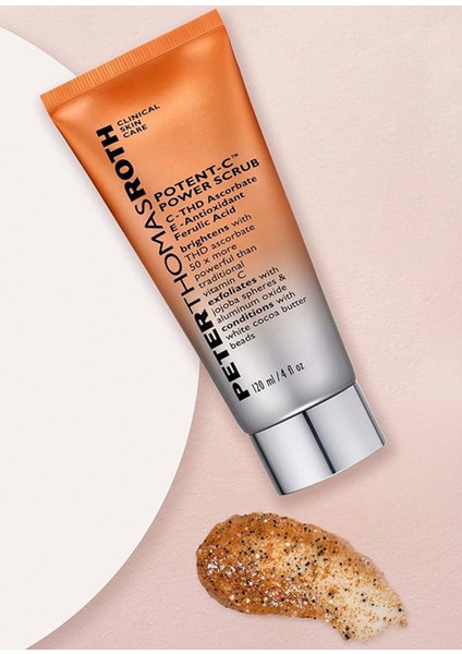 Potent C Power Scrub Parlaklık Veren & Aydınlatıcı Yüz Peelingi 120 ml indirimleri
