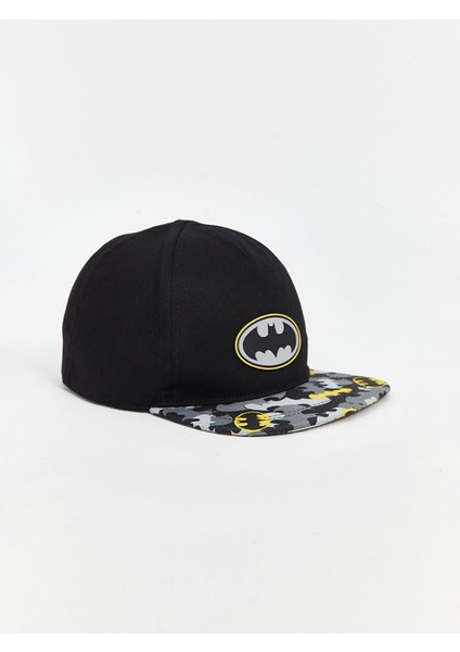 Yeni Sezon Batman Baskılı Erkek Bebek Kep Şapka
