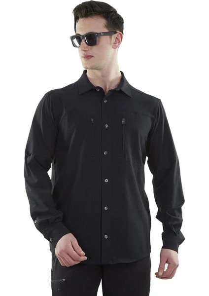 Tegus Uzun Kollu Erkek Gömlek Siyah (600701)