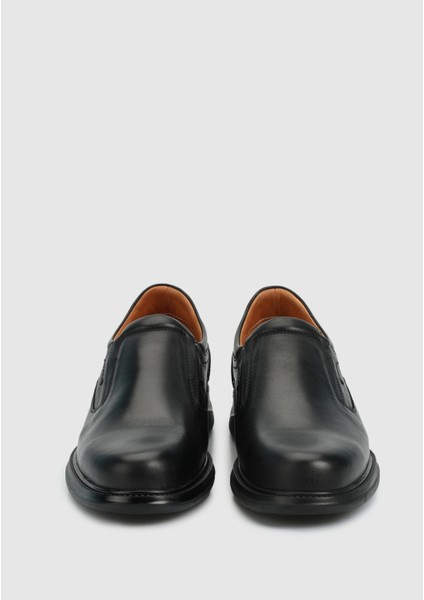 Siyah Deri Erkek Ayakkabı modelleri