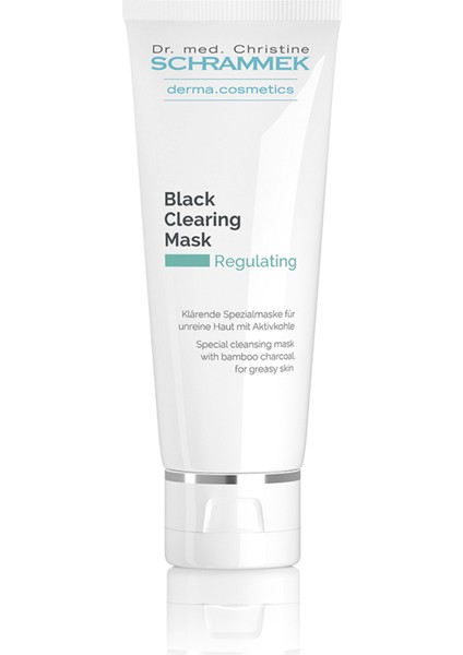 Regulating Black Clearing Mask Yağlı Ciltler Için Arındırıcı Yüz Maskesi 75 ml