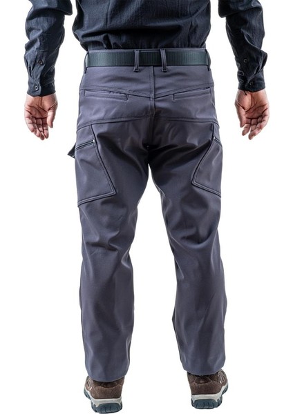 Içi Polarlı Softshell Pantolon - Su Rüzgar Geçirmez - Savage - Antrasit - Tactical Pantolon fiyatları