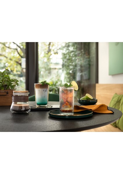 Çift Cidarlı Büyük Boy Cam 2'li Bardak Seti modelleri