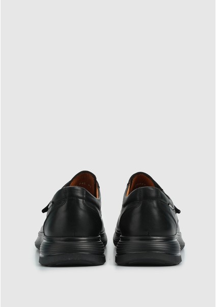 Siyah Deri Erkek Ayakkabı fırsatları