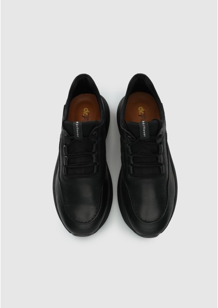 Siyah Deri Erkek Ayakkabı indirimleri