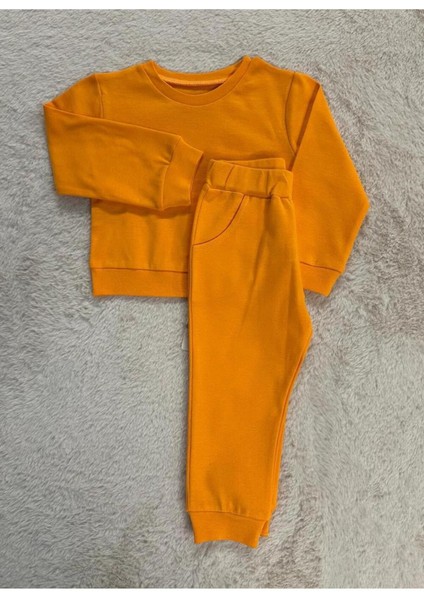 Unisex Çocuk 2li Eşofman Pijama Takım modelleri