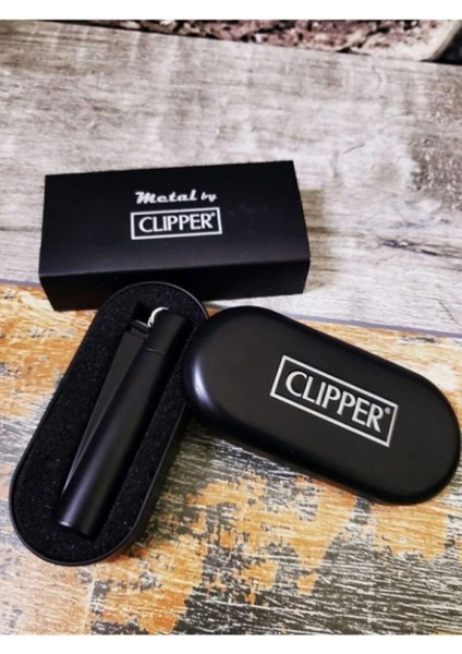 Kişiye Özel Kutulu Clipper Metal Çakmak