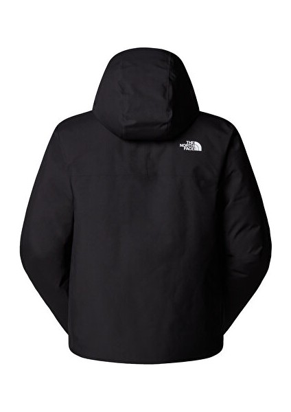 M Mtn Range Down Hooded Jacket Erkek Outdoor Montu (600 Dolgu Kaz Tüyü) NF0A88WDKX71 Siyah fiyatları