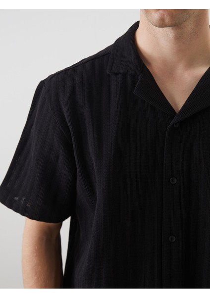 Yeni Sezon Regular Fit Kısa Kollu Erkek Gömlek modelleri