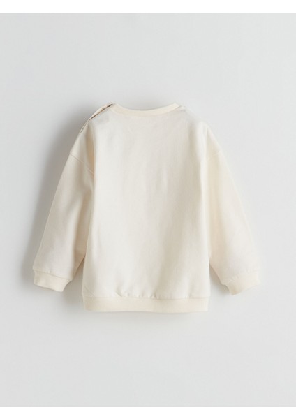 Yeni Sezon Bisiklet Yaka Uzun Kollu Minnie Mouse Baskılı Kız Bebek Pijama Takımı indirimleri