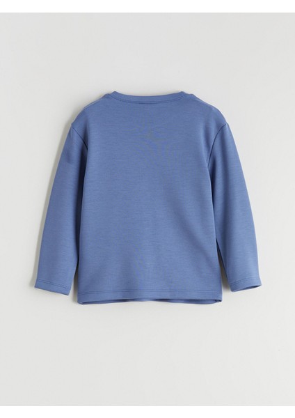 Yeni Sezon Bisiklet Yaka Erkek Bebek Sweatshirt ve Eşofman Alt 2'li fırsatları