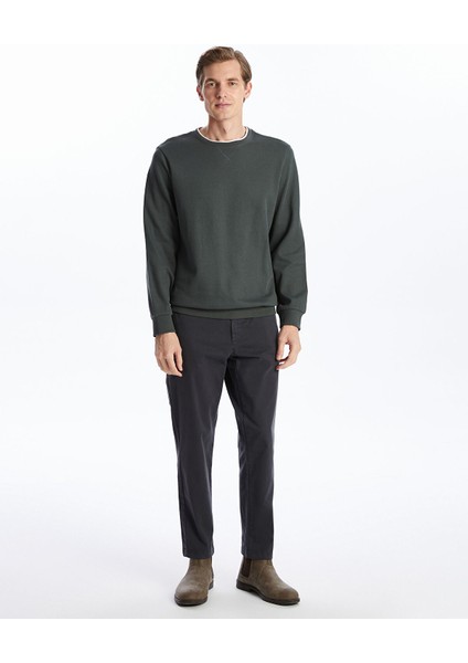 Yeni Sezon Bisiklet Yaka Uzun Kollu Erkek Sweatshirt fiyatları