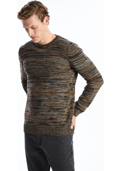 Yeni Sezon Bisiklet Yaka Erkek Triko Kazak