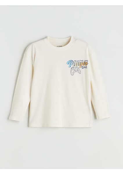 Yeni Sezon Bisiklet Yaka Erkek Çocuk Tişört